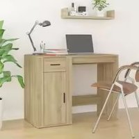 Natural Office Desk Drawers Shelf