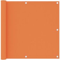 Berkfield Home Balcony Screen Orange 90x500 cm Oxford Fabric