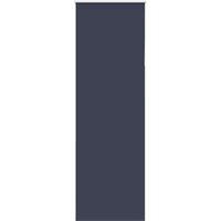 Berkfield Home Roller Blind Blackout Marine 75x210 cm Fabric Width 70.7 cm Polyester in Blue