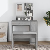 Dressing Table Mirror Sonoma 86.5x35x136 cm