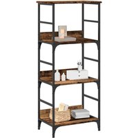 Book Cabinet Old Wood 50x33x117.5 cm Engineered Wood