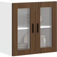 Kitchen Wall Cabinet Glass Door Porto Oak