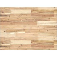 Berkfield Home Desk Top Untreated 100x60x4 cm Solid Wood Acacia in Brown | Size: 100 x 60 x 4 cm