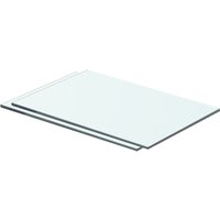 Berkfield Home Shelves 2 pcs Panel Glass Clear 40x20 cm
