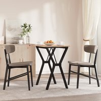 Dining Table Legs Y Frame 60x40x73 cm Steel x 40 x 73 cm