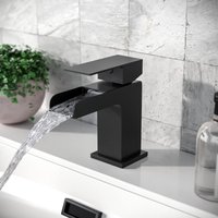 Matt Waterfall Waterfall Cloakroom Basin Mono Mixer