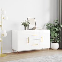 Sideboard High Gloss 100x36x60 cm Engineered Wood x 36 x 60 cm
