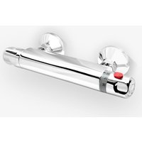 Chrome Exposed Thermostatic Bar Mixer Valve