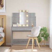 Dressing Table LED Lights Sonoma 96x40x142 cm x 40 x 142 cm