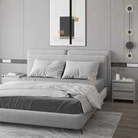 Bedside Cabinets 2 pcs Sonoma 45x34.5x44.5 cm Engineered Wood