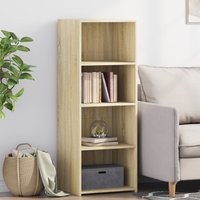 Highboard Sonoma Oak 45x41x124 cm Engineered Wood x 41 x 124 cm