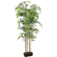 Berkfield Home Artificial Bamboo Tree 500 Leaves 80 cm Green