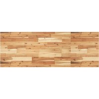 Berkfield Home Bathroom Vanity Top Oil Finished 120x50x2 cm Solid Wood Acacia in Brown | Size: 120 x 50 x 2 cm