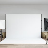 Berkfield Home Backdrop Stand Black 305x243 cm Steel
