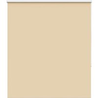 Berkfield Home Roller Blind Blackout Beige 135x150 cm Fabric Width 131.6 cm Polyester