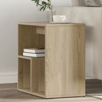 Berkfield Home Side Tables 2 pcs Sonoma Oak 50x30x50 cm Engineered Wood in Brown | Size: 50 x 30 x 50 cm