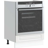 Berkfield Home Oven Cabinet Porto White Engineered Wood