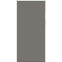 Berkfield Home Roller Blind Blackout Grey 115x210 cm Fabric Width 110.7 cm Polyester