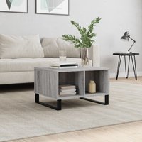 Berkfield Home Coffee Table Grey Sonoma 60x50x36.5 cm Engineered Wood