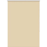 Berkfield Home Roller Blind Blackout Beige 110x150 cm Fabric Width 105.7 cm Polyester