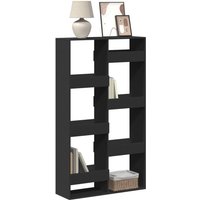 Berkfield Home Bookcase Black 100x33x175 cm Engineered Wood | Size: 100 x 33 x 175 cm
