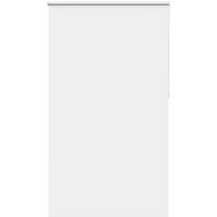 Berkfield Home Roller Blind Blackout White 135x230 cm Fabric Width 131.6 cm Polyester