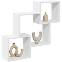 Wall Cabinet 78x18x71 cm Engineered Wood x 18 x 71 cm