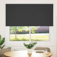 Berkfield Home Roller Blind Blackout Black 165x150 cm Fabric Width 161.6 cm Polyester