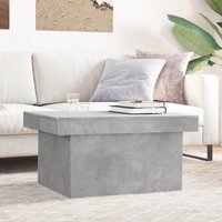 Berkfield Home Coffee Table Concrete Grey 100x55x40 cm Engineered Wood | Size: 100 x 55 x 40 cm