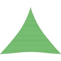 Berkfield Home Sunshade Sail 160 g/m ² Light Green 4x4x4 m HDPE