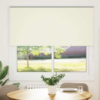 Roller Blind Blackout 165x130 cm Fabric Width 161.6 cm Polyester White
