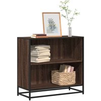 Berkfield Home Book Cabinet Brown Oak 80.5x35x76 cm Engineered Wood