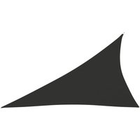 Sunshade Sail Oxford Fabric Triangular 4x5x6.4 m Anthracite