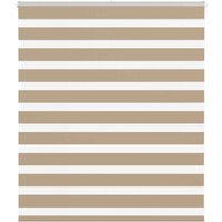 Zebra Blind Sand 120x100 cm Fabric Width 115.9 cm Polyester