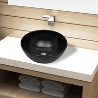 Ceramic Bathroom Sink Basin Round