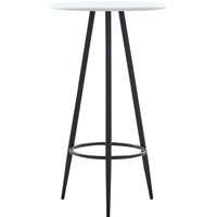 Berkfield Home Bar Table White 60x107.5 cm MDF