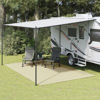 Berkfield Home Camping Floor Mat Cream 5x3 m