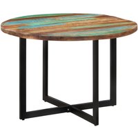 Berkfield Home Dining Table 110x75 cm Solid Wood Reclaimed