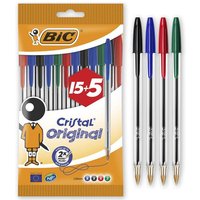 Bic Cristal 2 Packs of 10 Assorted