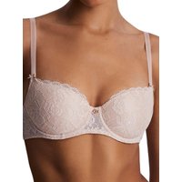Aubade Women's Rosessence Care Half Cup Bra in Pink | Size: 36C
