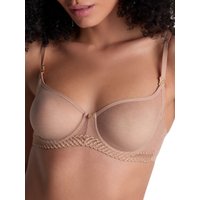 Aubade Women's Sheer Emotion Half Cup Bra in Nude | Size: 34D