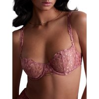 Aubade Women's Crazy In Love Half Cup Bra in Pink | Size: 36B