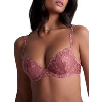 Aubade Women's Crazy In Love Moulded Push Up Bra in Pink | Size: 36A