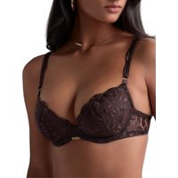 Aubade Women's Crazy In Love Moulded Push Up Bra in Brown | Size: 36D