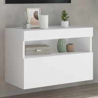 TV Wall Cabinet LED Lights 60x30x40 cm x 30 x 40 cm