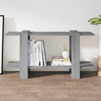 Berkfield Home Book Cabinet Grey Sonoma 100x30x51 cm Engineered Wood | Size: 100 x 30 x 51 cm