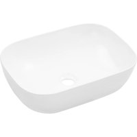Berkfield Home Wash Basin 45.5x32x13 cm Ceramic White