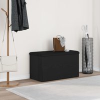Storage Bench Oak 80x40x45 cm Engineered Wood x 40 x 45 cm