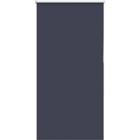 Berkfield Home Roller Blind Blackout Marine 70x130 cm Fabric Width 65.7 cm Polyester in Blue