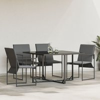 Garden Chairs Cushions 4 pcs Textilene